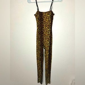 Leopard print bodysuit